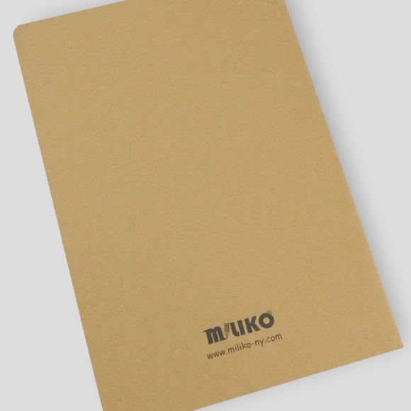 MILIKO A5 KRAFT PAPER SERIES 8 NOTEBOOK(DOT GRID) - Picture 3 of 3